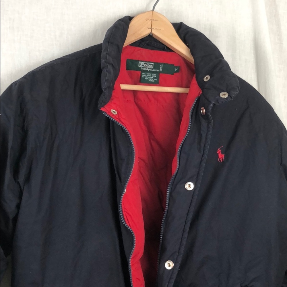 Ralph Lauren Down Navy Puffer Jacket